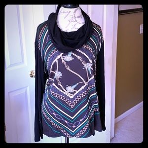 Zenergy by Chicos Terri Status Print Tee